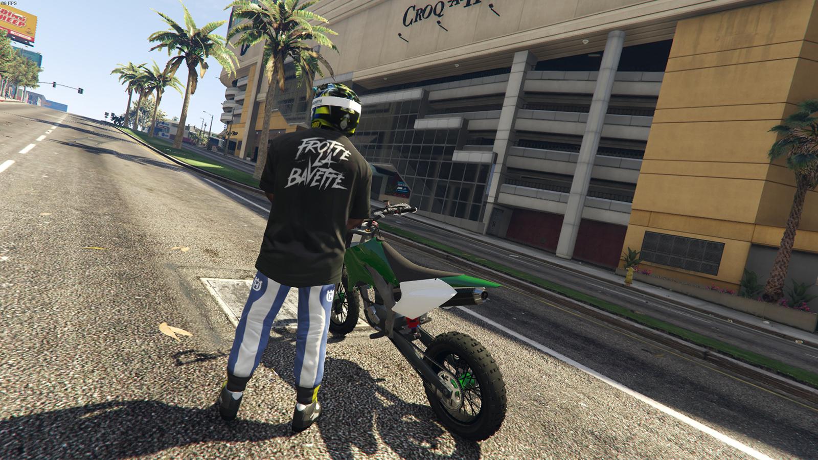 T Shirt Frotte la Bavette GTA5 Mods